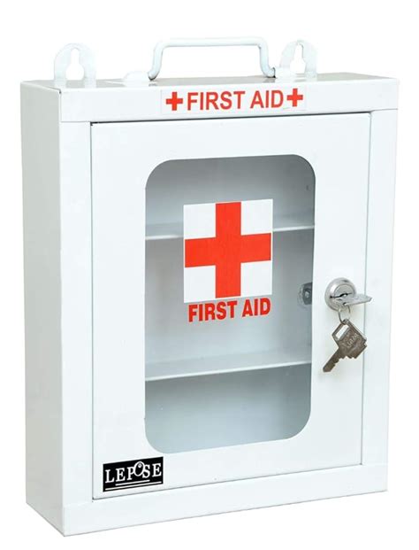 metal band aid box value|first aid metal box mountable.